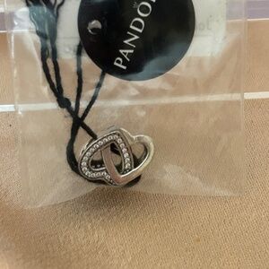 Pandora Entwined Love Hearts Charm
